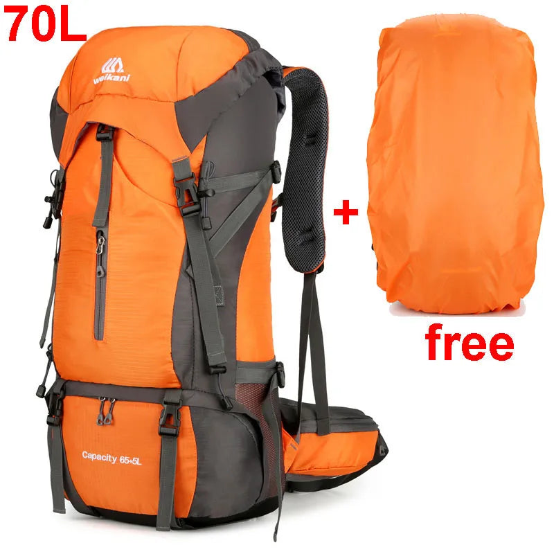 AlpineFlex Trekkingrucksack 70L | Wasserdicht | Komfortabel & Strapazierfähig