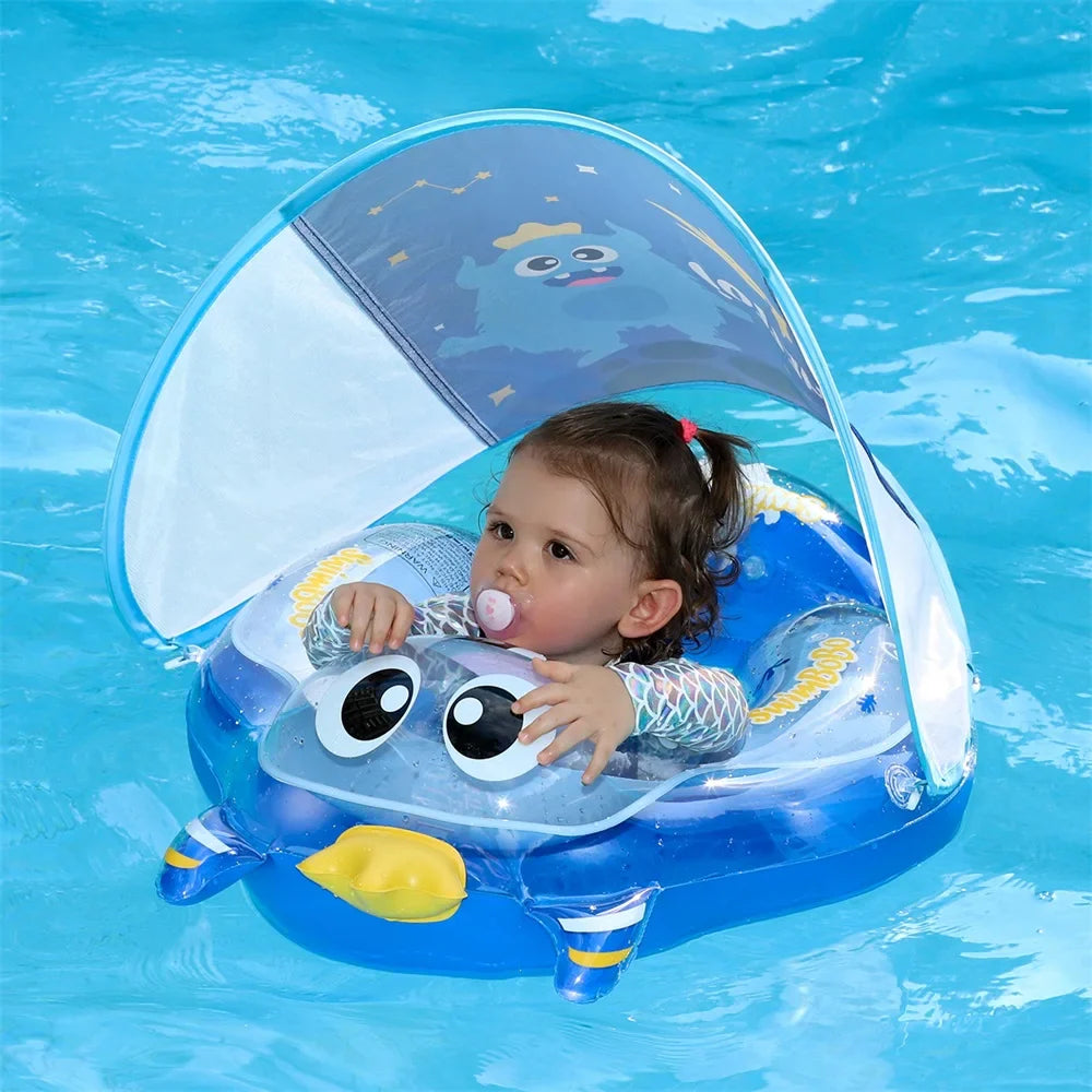 Swimilo Babyschwimmring | Sicher & Aufblasbar | Für 6–36 Monate | Für Pool & Badewanne