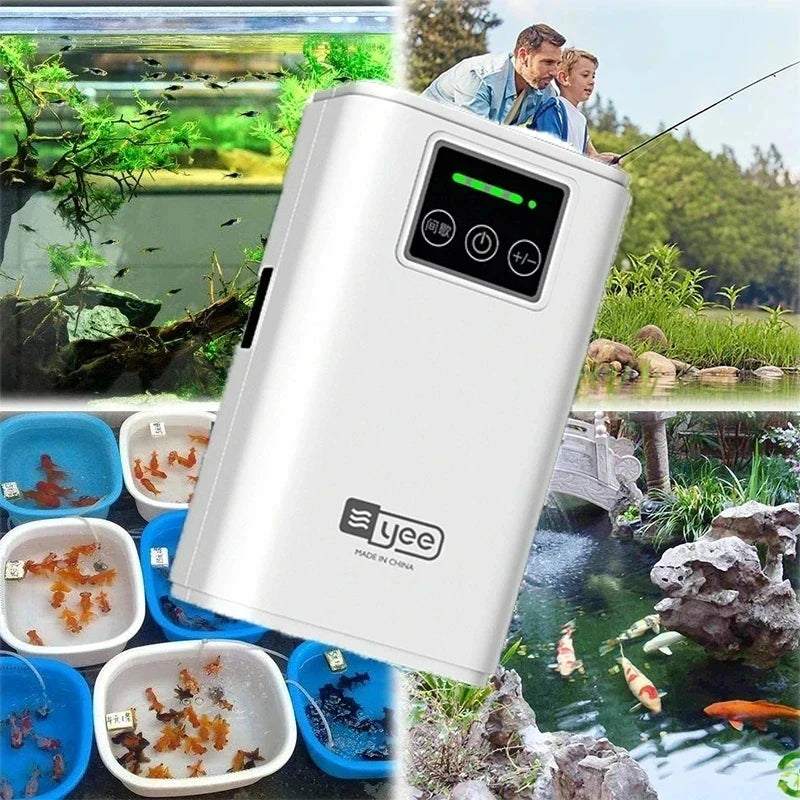 OxyFlow EcoPro | Intelligente Sauerstoffversorgung | Flüsterleise | 6000mAh Akku