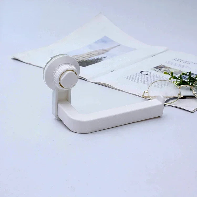 GripMate | Toilettenpapier- & Handtuchhalter | Saugnapf-Technologie, Belastbar & Wasserfest | Für Bad, Küche & Wohnmobil