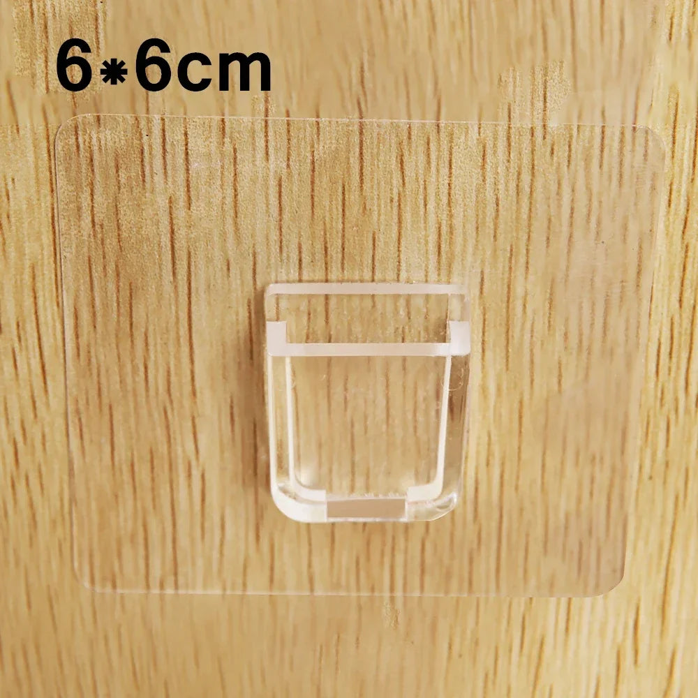 OrdiFlex Halter | Transparent & Werkzeugfrei | Ordnung für Schrank & Regal | Ohne Bohren