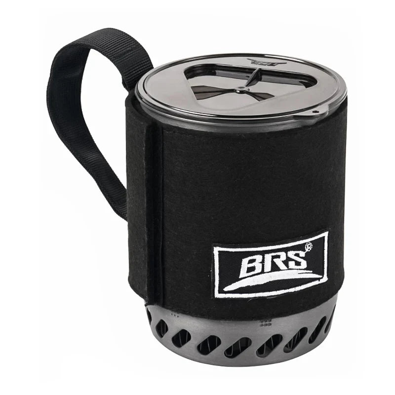 OUTDOORX BRS-61 Camping-Kocher | Ultraleicht & Kompakt | Sofort Startklar | Stufenlose Flammenregulierung