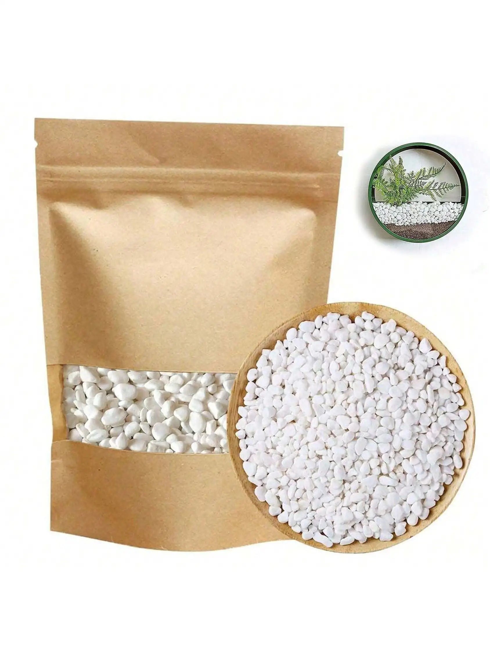 NatursteinPlus Mini-Dekosteine | Vielseitig & Dekorativ | Für Pflanzen & DIY-Projekte