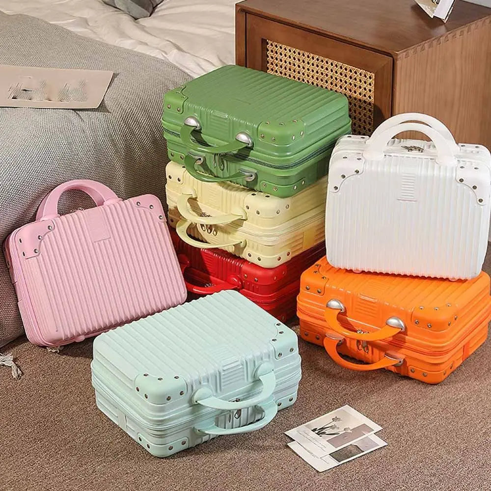 TravelMate Mini-Koffer | Kompakt & Robustes Design | Perfekt für Reisen & Kosmetik