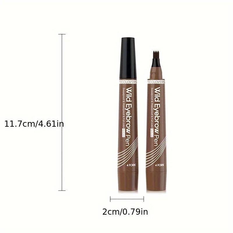 BrowMaster Precision Pen | Präzise & Wasserfest | 4-Zacken-Technologie | In 6 Farben