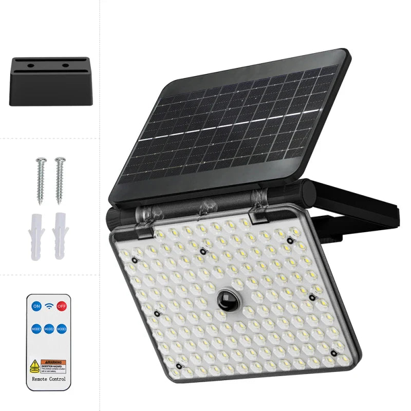 SolarisLume | Tragbares Solarlicht | Mit oder Ohne Fernbedienung