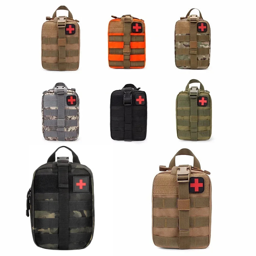 MedTacX | Erste-Hilfe-Tasche | Robust, MOLLE-kompatibel & wetterfest | Outdoor & Notfall