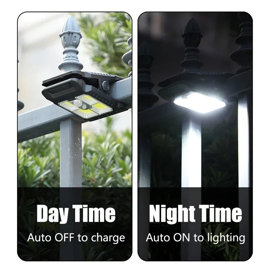 SunoLite | Solar LED Lampe | USB-C & Bewegungsmelder | Wetterfest IP65