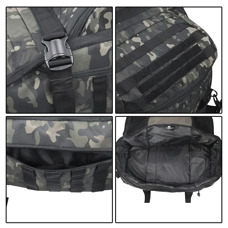 Roventrek | Outdoor Dufflebag 3-in-1 | Wasserdicht & Molle-kompatibel | 40–80L Volumen