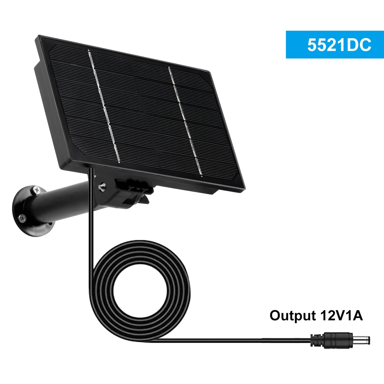 PowerSolar | 4W Solarpanel Ladegerät | IP66 Wasserdicht & Multifunktional | Für Outdoor & Camping