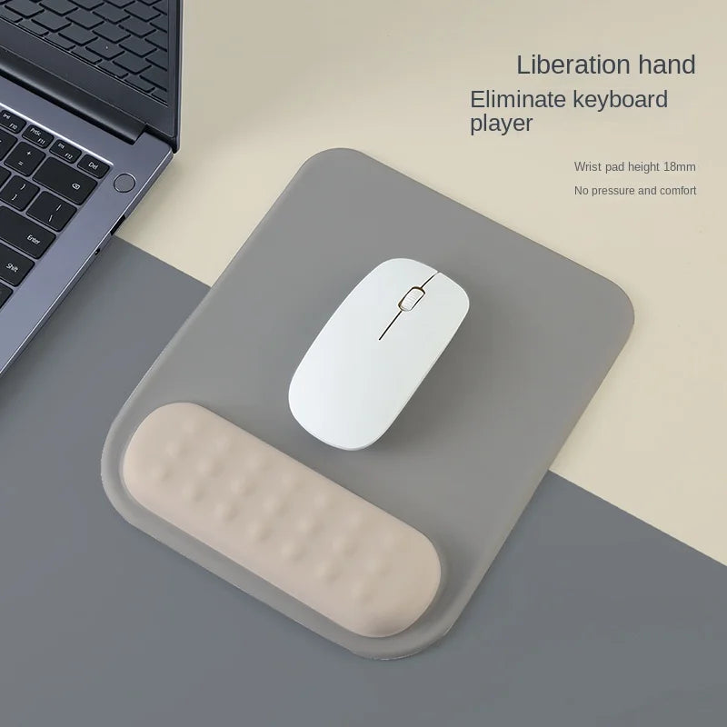 Palmira Mauspad | Ergonomisch & Stylisch | Memory Foam Komfort | Rutschfest & Dekorativ