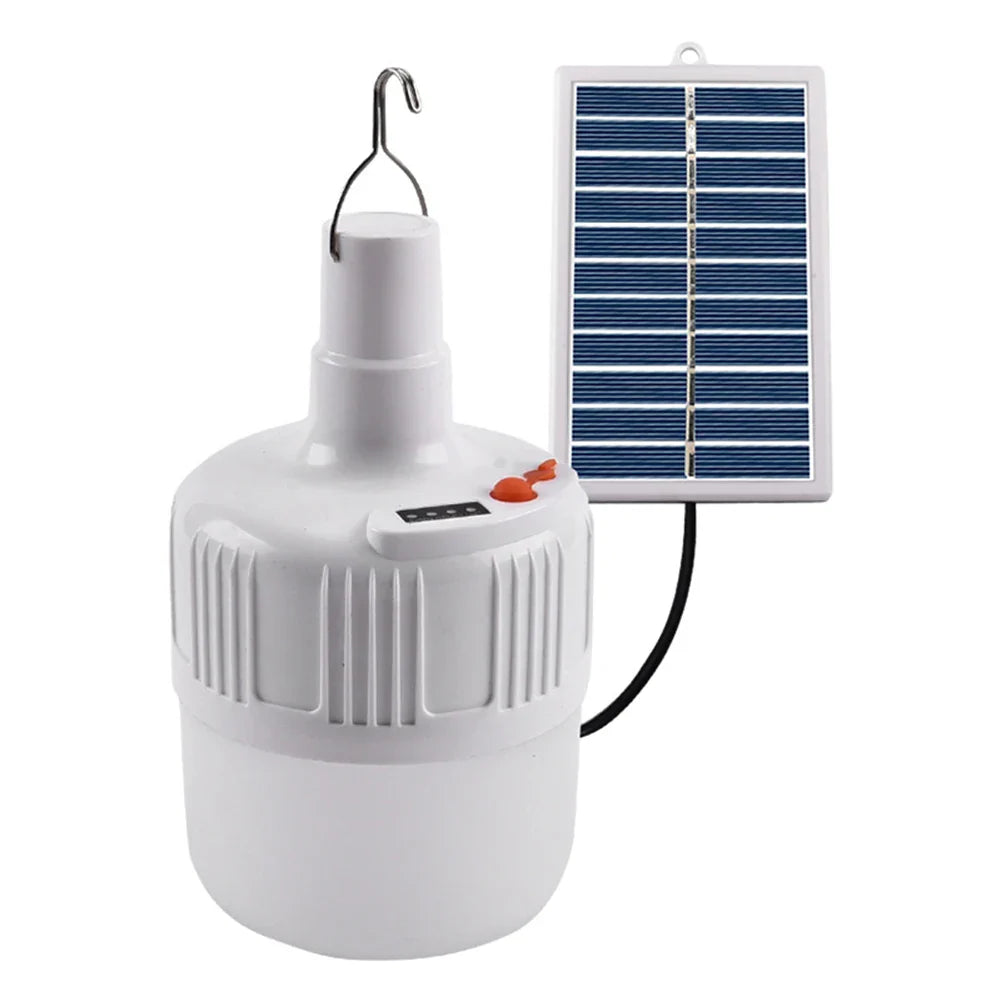 LumaGlow Solar LED Hängelampe | Wiederaufladbar & Wasserdicht | 12 Stunden Beleuchtung