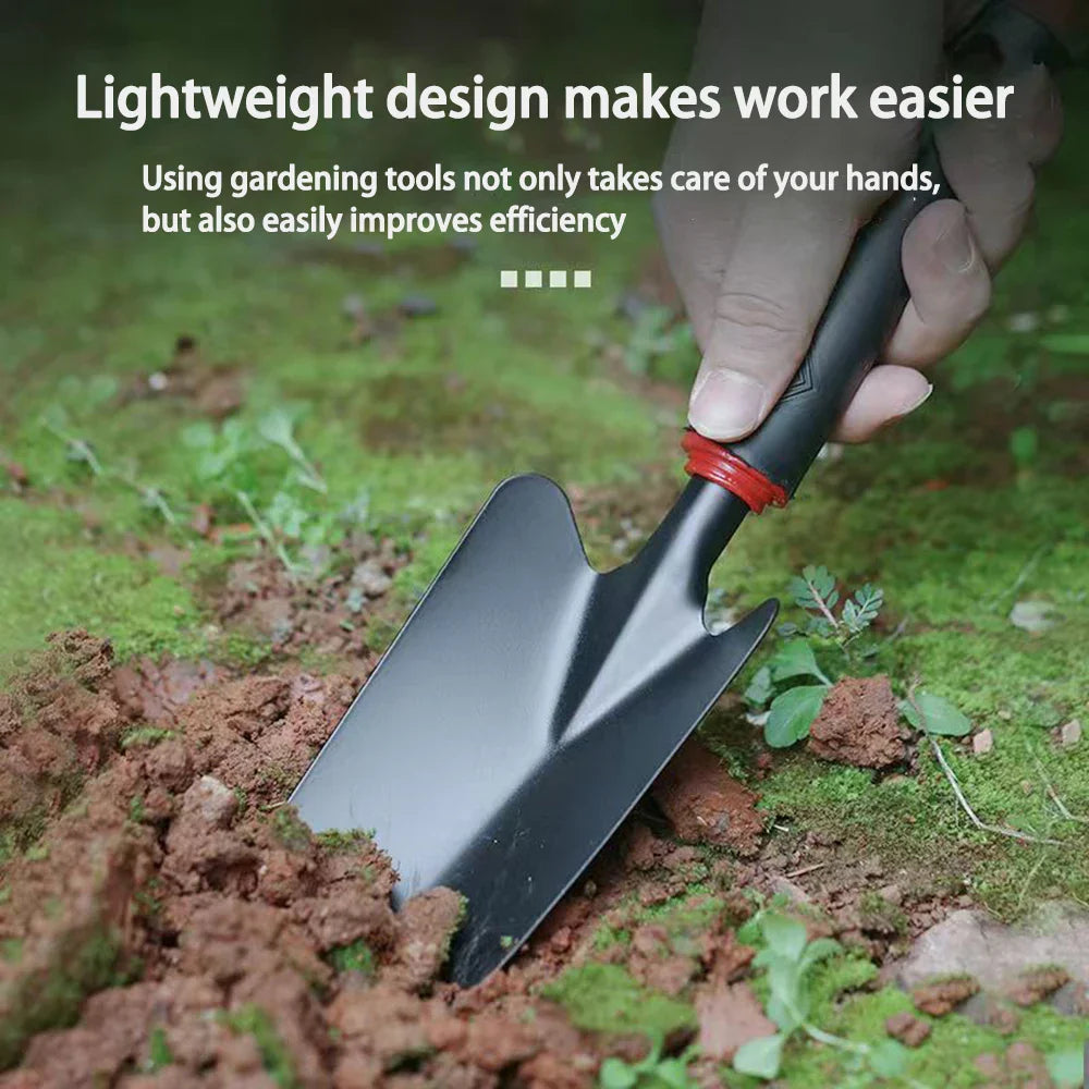 RootCraft 4-in-1 Gartenwerkzeug | Wechselköpfe aus Stahl | Ergonomischer Griff