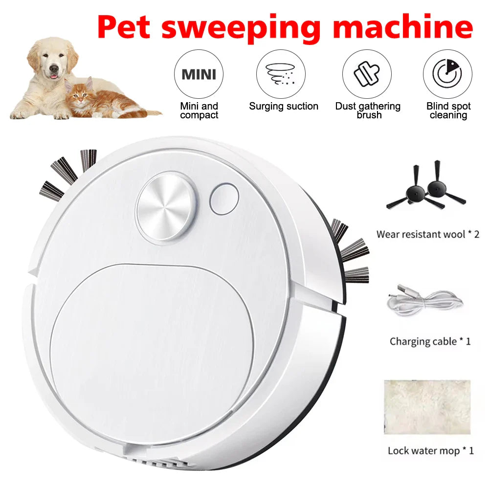 ProClean Sweep | Saugroboter 3-in-1 | 4000Pa Saugkraft | Leise & Intelligente Navigation