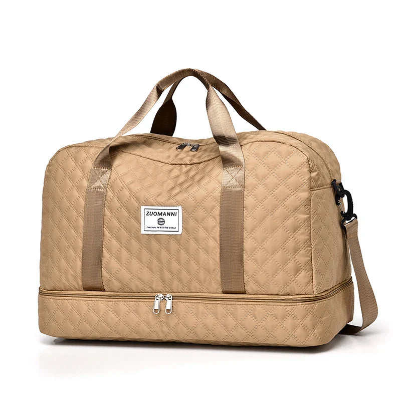 TravelMate | Flexbag | Viel Stauraum & Praktische Aufteilung | Nassfach & Schuhfach Getrennt | Flugtauglich