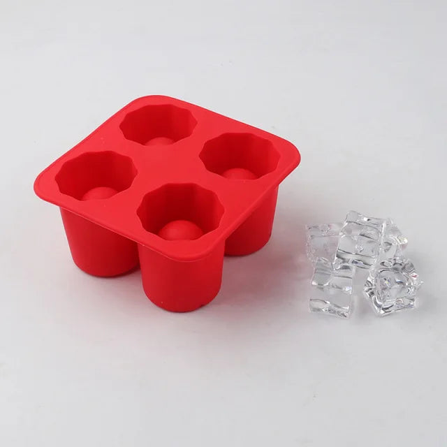 ChillShot Eiswürfelform | Schnapsglas-Design | Wiederverwendbar & Umweltfreundlich