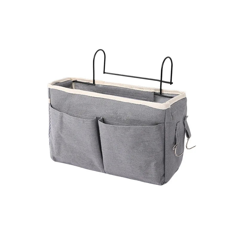 BedEase | Bett Organizer | Hängend & Stabil | Für Bücher Handy Snacks
