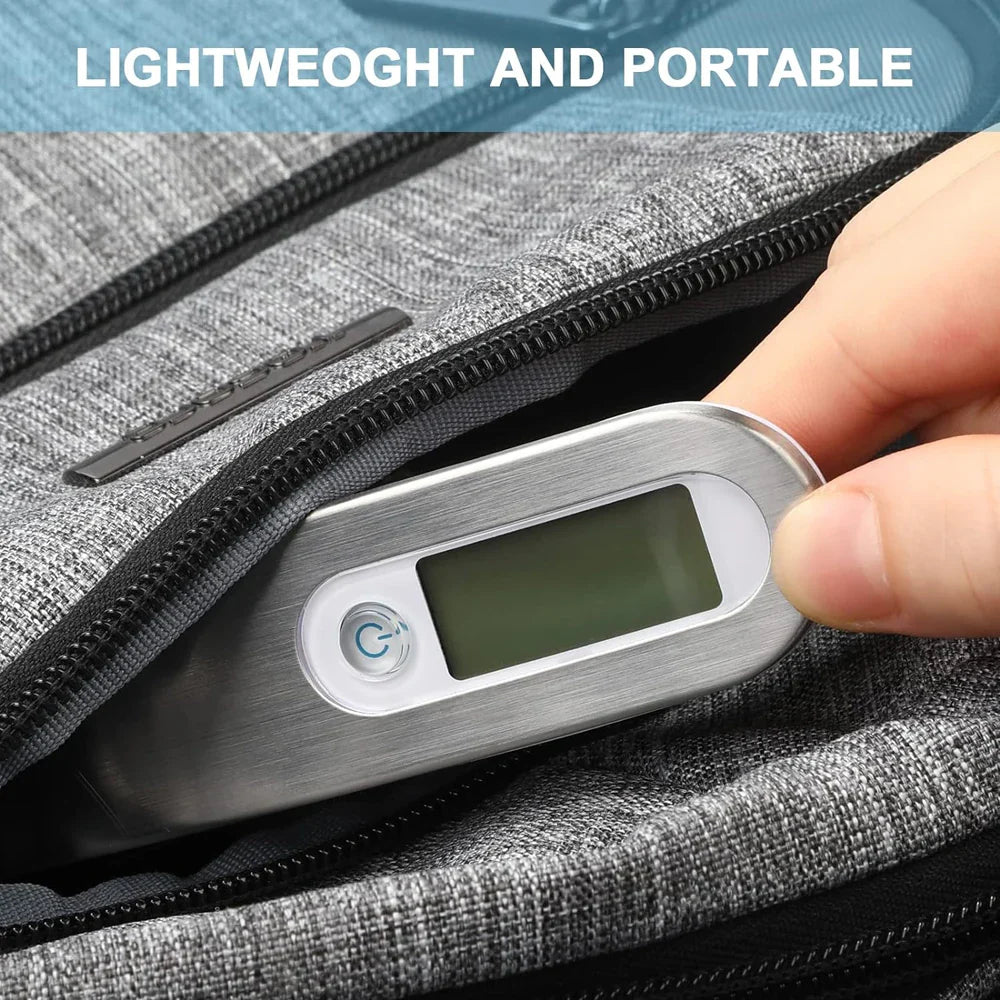 Bagivo WeightCheck | Digitale Kofferwaage | Präzise & Kompakt | Bis 50 kg mit LCD-Anzeige