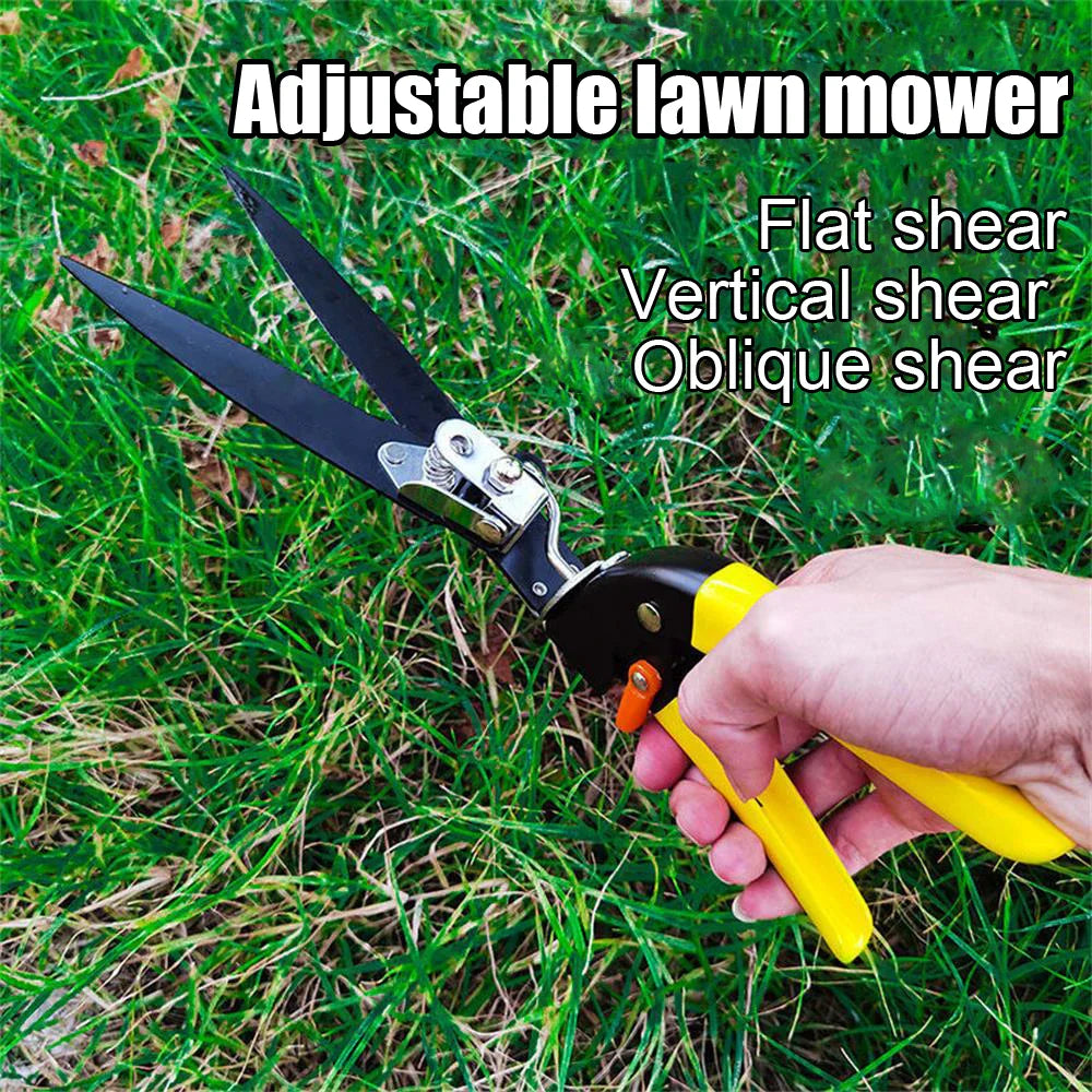 EdgeMaster FlexCut | Drehbarer Schneidkopf | Ergonomischer Griff für Präzision im Garten