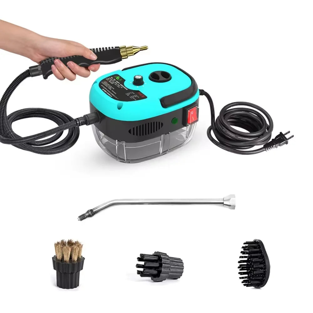 SteamCura Dampfreiniger | 2500 W Power | 3 Bar Druck | Hygienisch & Chemiefrei