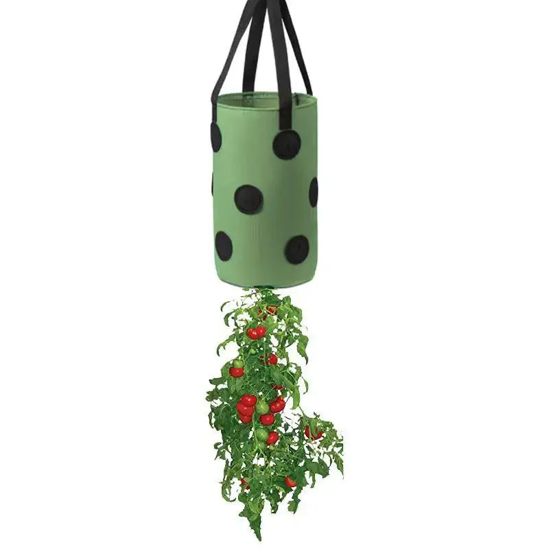 PlantEase | Hängender Pflanzsack mit 13 Taschen | Atmungsaktiv & Wiederverwendbar | Für Gemüse, Kräuter & Blumen