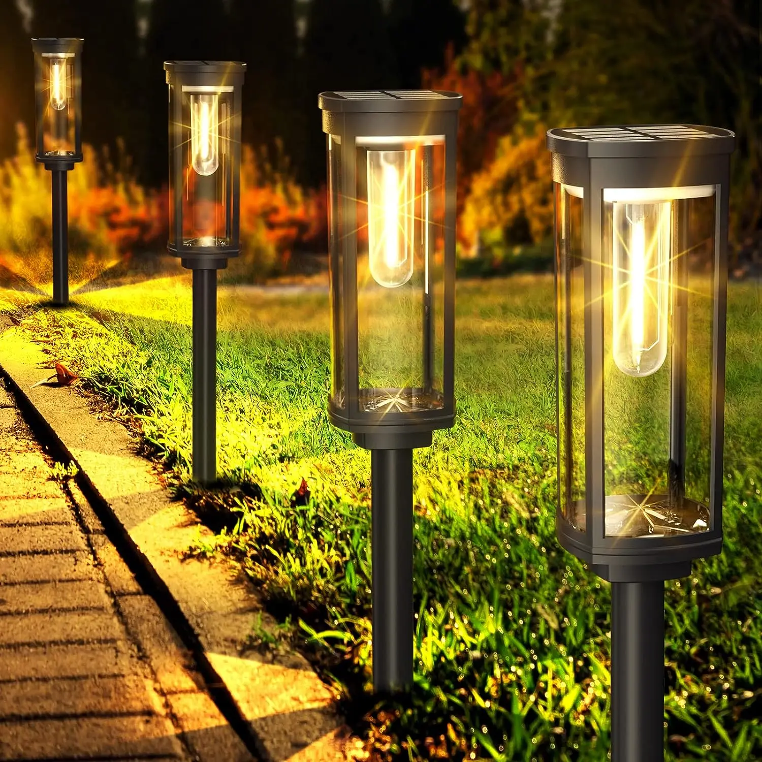 2+2 GRATIS | SolarGlow - Die nachhaltige Außenbeleuchtung für Ihren Garten