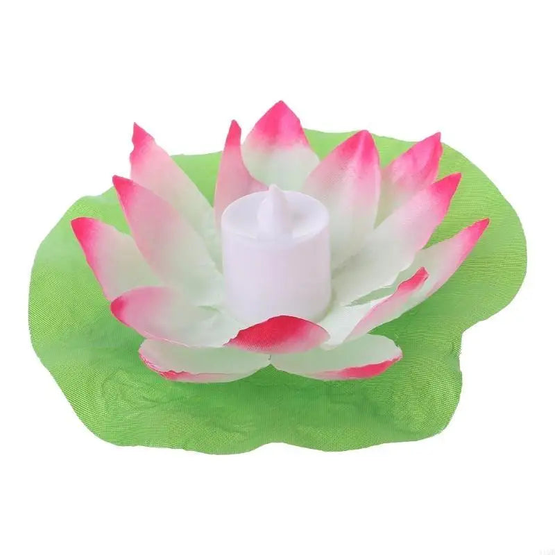 Glowlina | Schwimmende Lotus-LED | Romantisches Teichlicht | Für Garten, Pool & Zeremonien