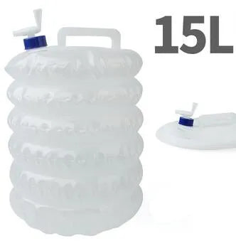 HydroPack Flex | Faltbarer Wasserkanister | BPA-frei & Auslaufsicher | 5L 10L 15L