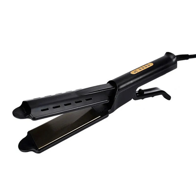 Silvara StyleFlex | 2-in-1 Glätteisen & Lockenstab | 4 Hitzestufen & Nano-Keramik | Für Glattes & Gelocktes Haar