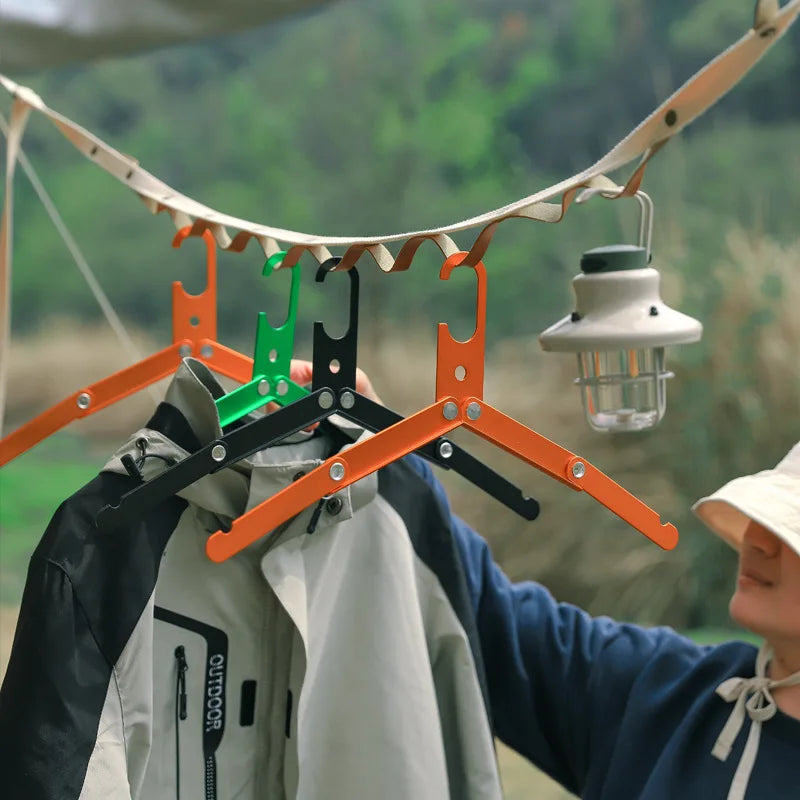 HangFlex | Faltbarer Kleiderbügel | Ultraleicht & Kompakt für Reisen