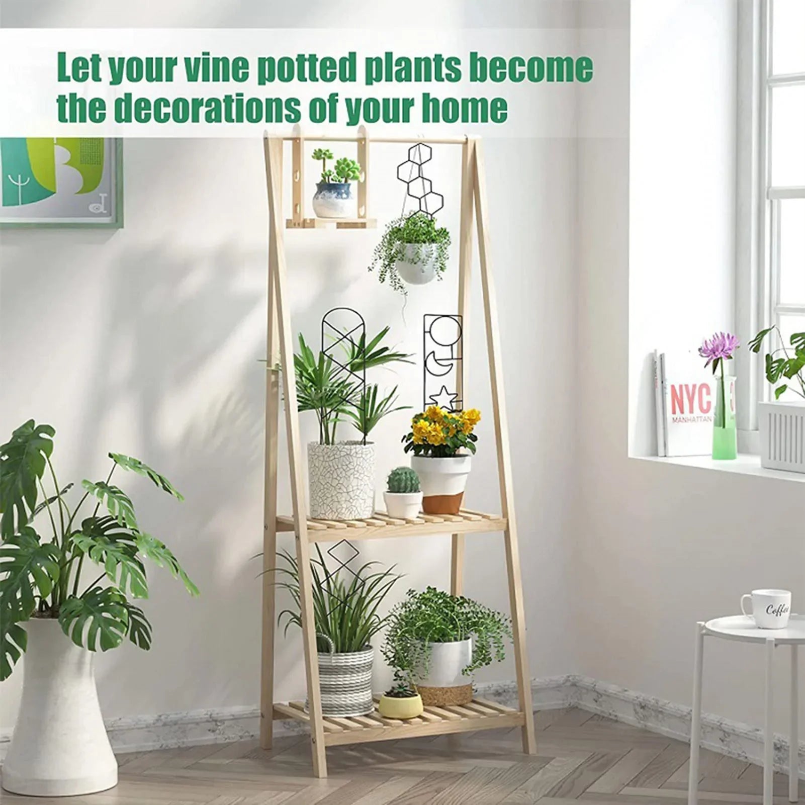 PlantLift Deco | Dekorative Metall-Rankhilfe | Stabil & Wetterfest | 40cm