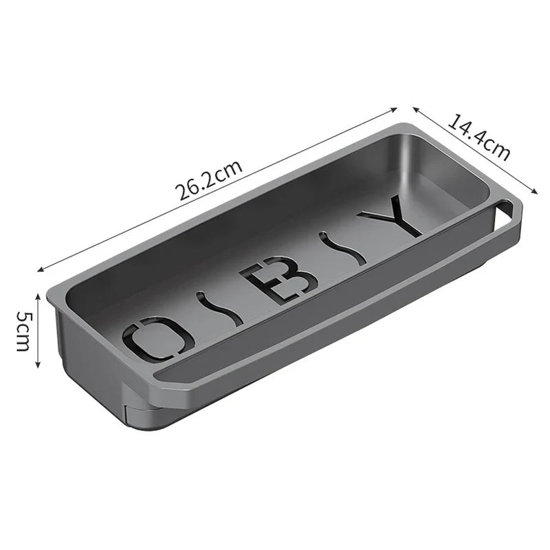 Sinkory Spülenregal | Verstellbar & Hygienisch | Organizer mit Ablauf | Für Küche & Spüle