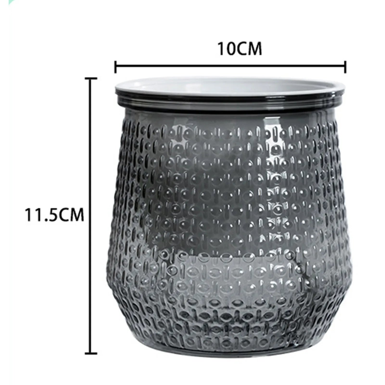 Hydropura Blumentopf | Selbstbewässernd & Erdlos | Modern & Pflegeleicht | 3er-Set