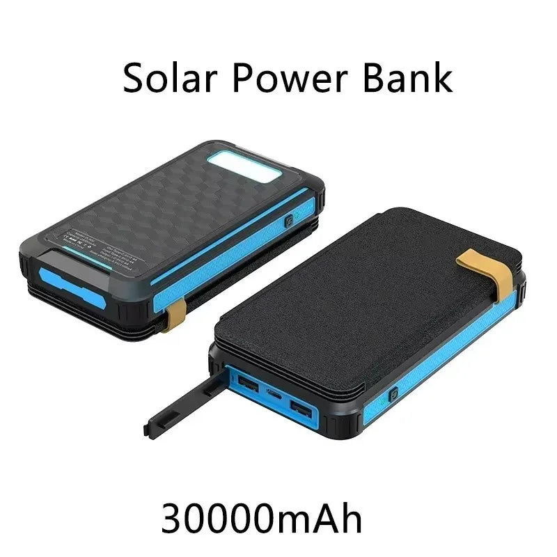 PowerPack Solar | Faltbare Powerbank mit Solarpanel | USB-Ausgang | Wasserdicht & Outdoor geeignet