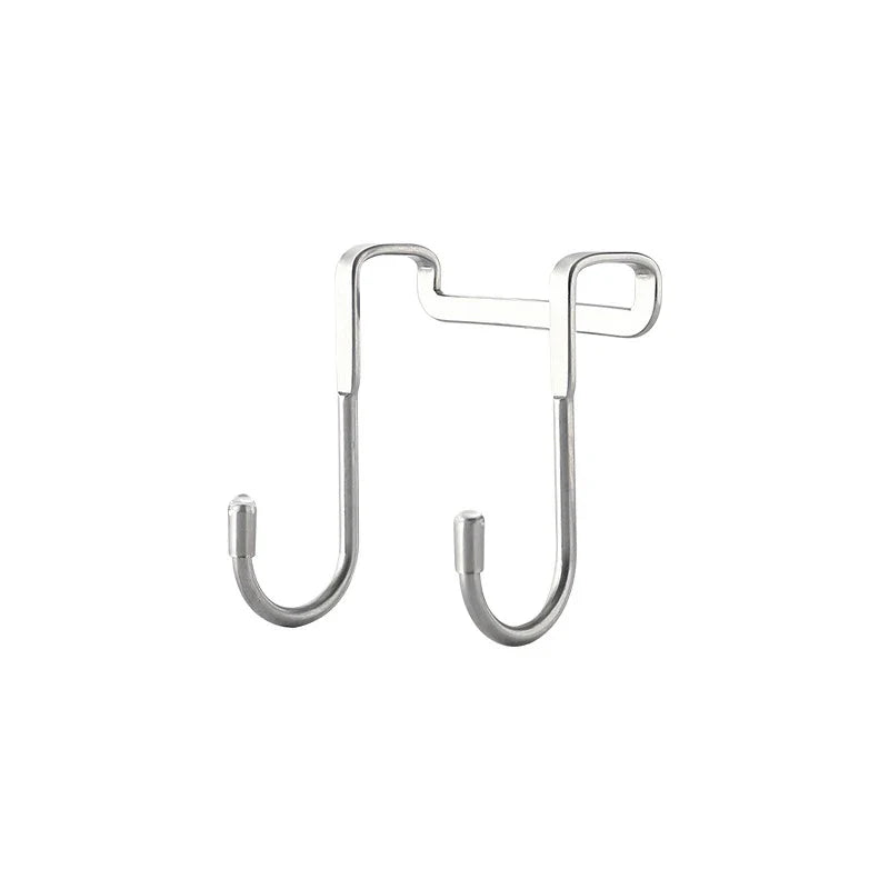 EasyHook Doppelhaken | Edelstahl 304 | Für Schranktüren | Ohne Bohren