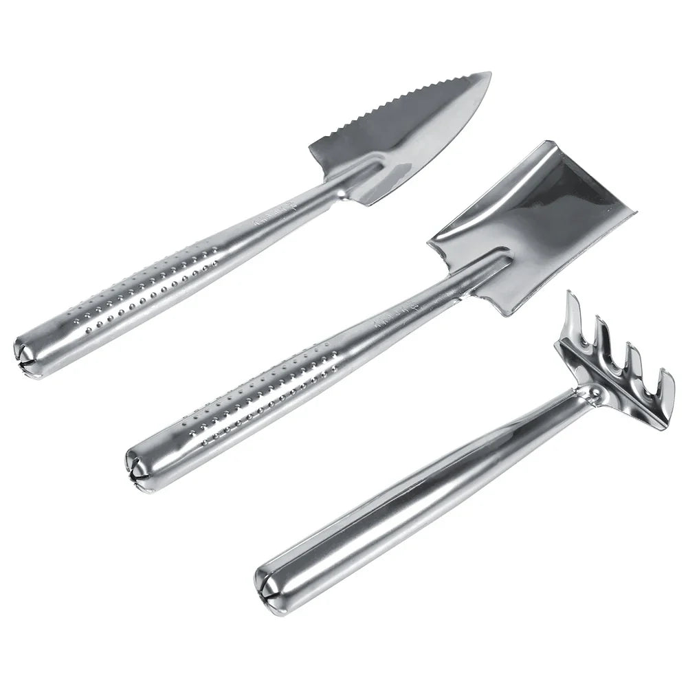 GreenThumb MiniGardener | 3-in-1 Garten Set | Für Kinder & Erwachsene | Edelstahl oder Kunststoff