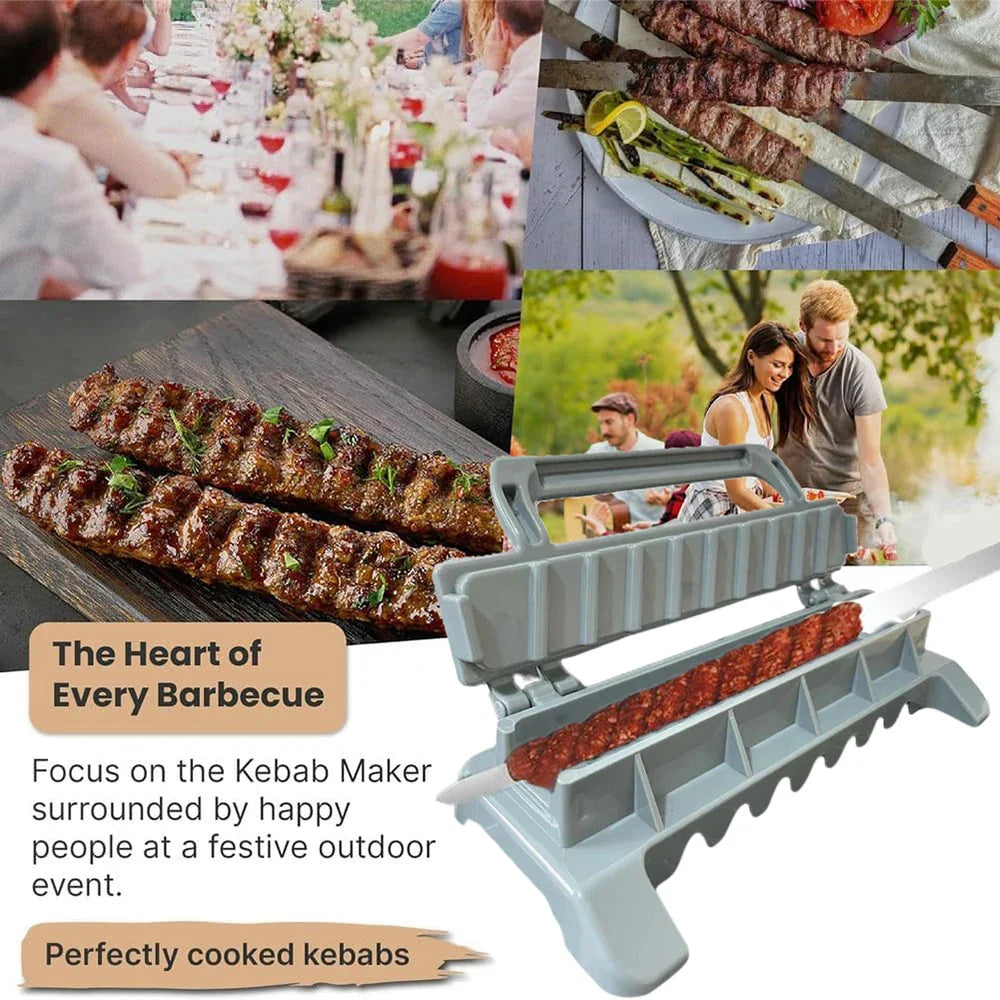 BBQPro SkewerMaster | Spießmaschine | Schnell & Einfach | Kompakt & Tragbar