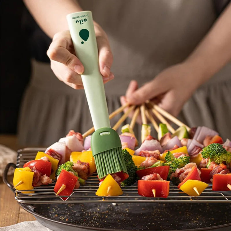 CulinaEase | Silikon Küchenpinsel | Hitzebeständig & Antihaftend | Für BBQ, Backen & Kochen