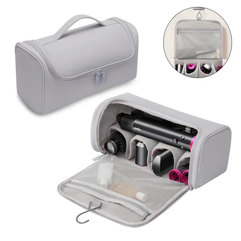 StyleVana | Beauty Organizer | Samt Design mit Polsterung | Für Haarstylinggeräte & Zubehör