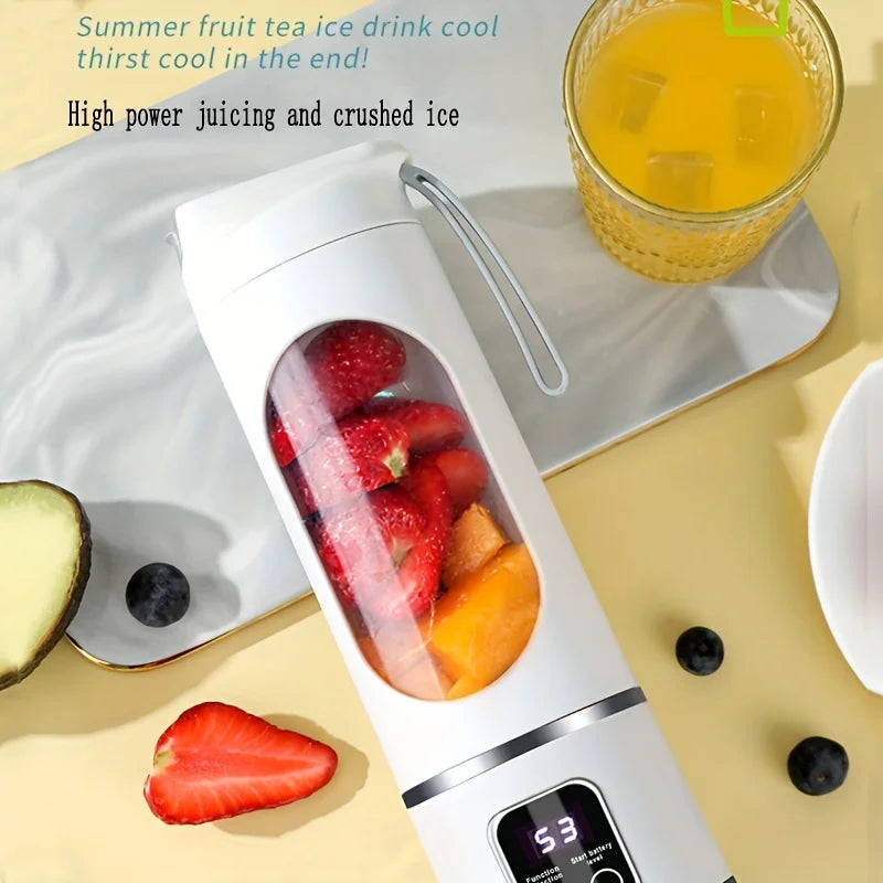 Juicello Mini-Mixer | Kabellos & Leistungsstark | 8-Klingen Power | Für Smoothies & Slushies