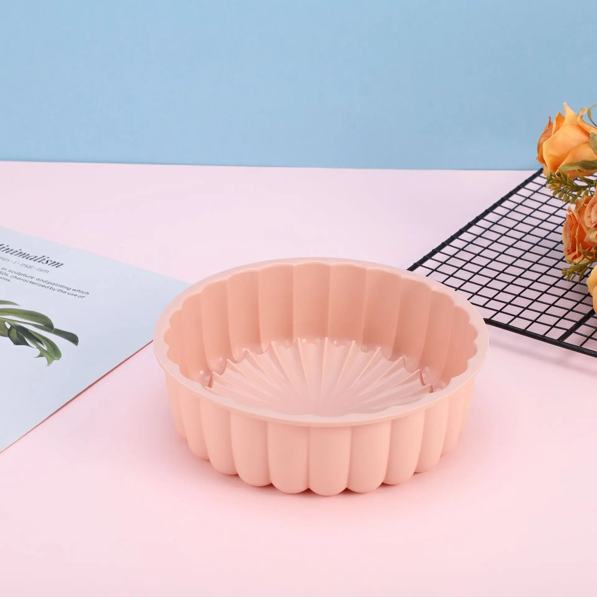 CakeCraft | Silikon-Backform Rund | Hitzebeständig | Antihaft | 20 cm