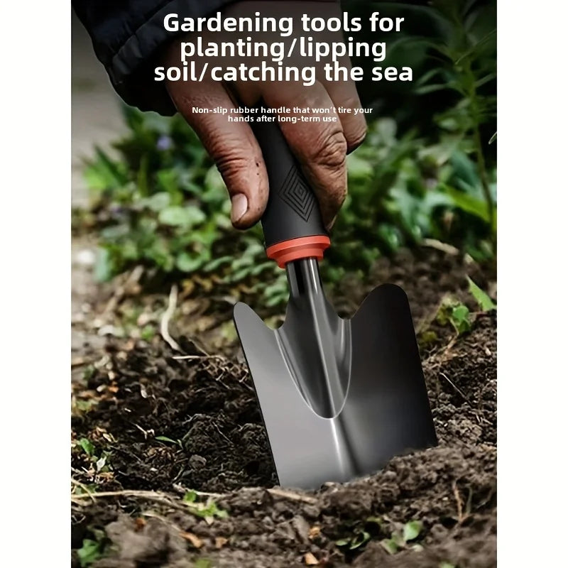 GardenMaster Metall Gartenschaufel | Robuste Handschaufel | Ergonomischer Griff | Für Pflanzen & Gartenarbeit