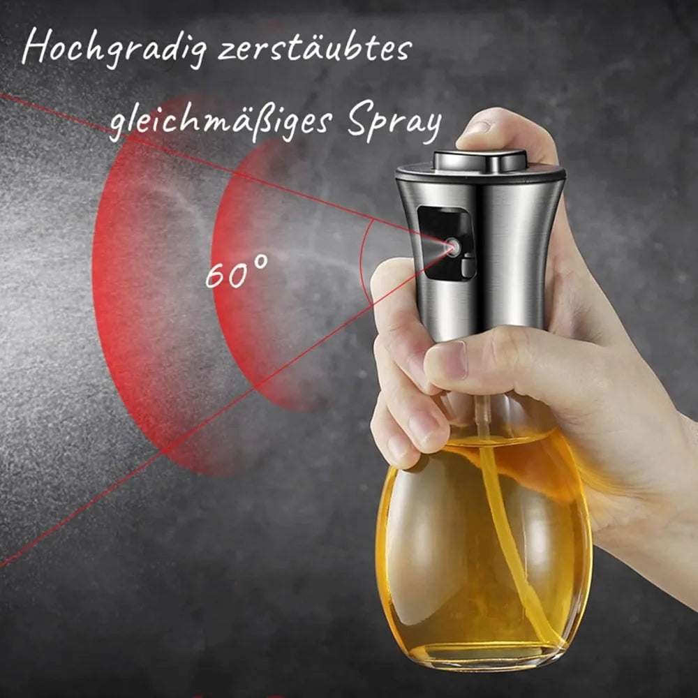 AeroSpray Master | Ölsprüher | Druckzerstäubung | Edelstahl | 200 ml