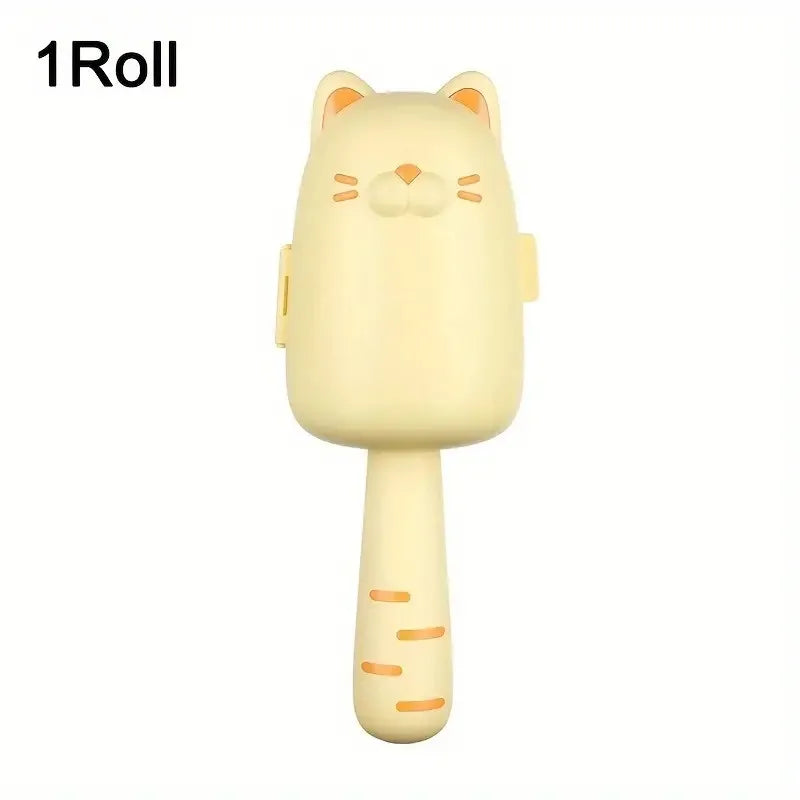 LintKitty | Fusselroller im Katzen-Design | Kompakt, Hygienisch & Effektiv | Für Kleidung, Möbel & Unterwegs