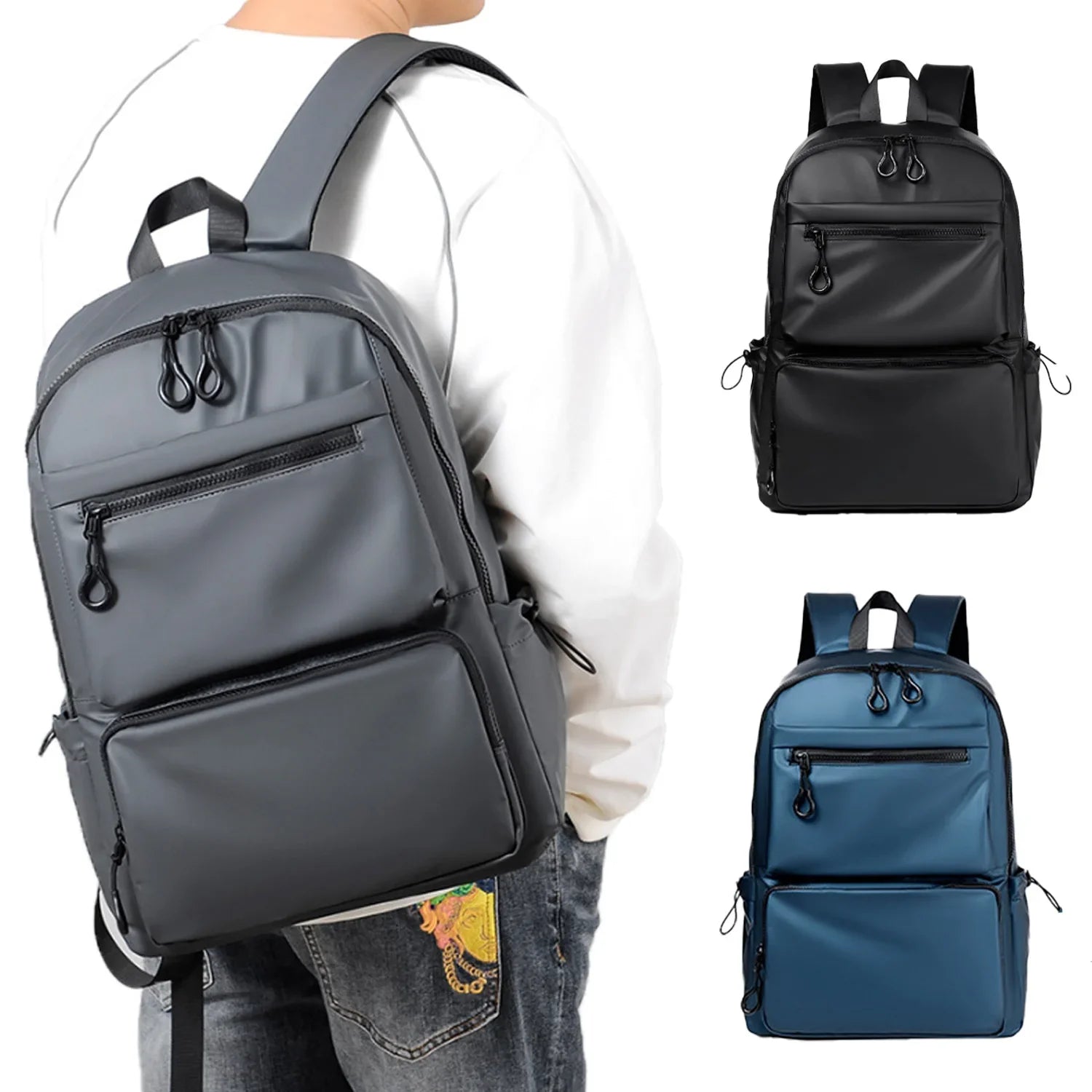 Travana CorePack 14" | Minimalistischer Laptop-Rucksack | Wasserfest & Leicht | Für Büro, Uni & Reisen | Mit gepolstertem Laptopfach