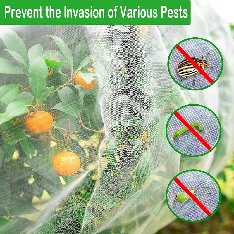 EcoShield | Insektenschutznetz | UV-beständig & Atmungsaktiv | Für Garten & Gewächshaus
