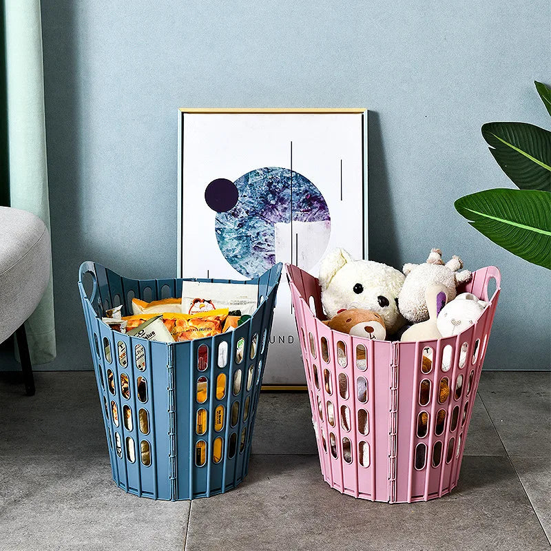 FlexiBasket Wäschekorb | Faltbar & Platzsparend | Robustes PP-Material | In 4 Farben