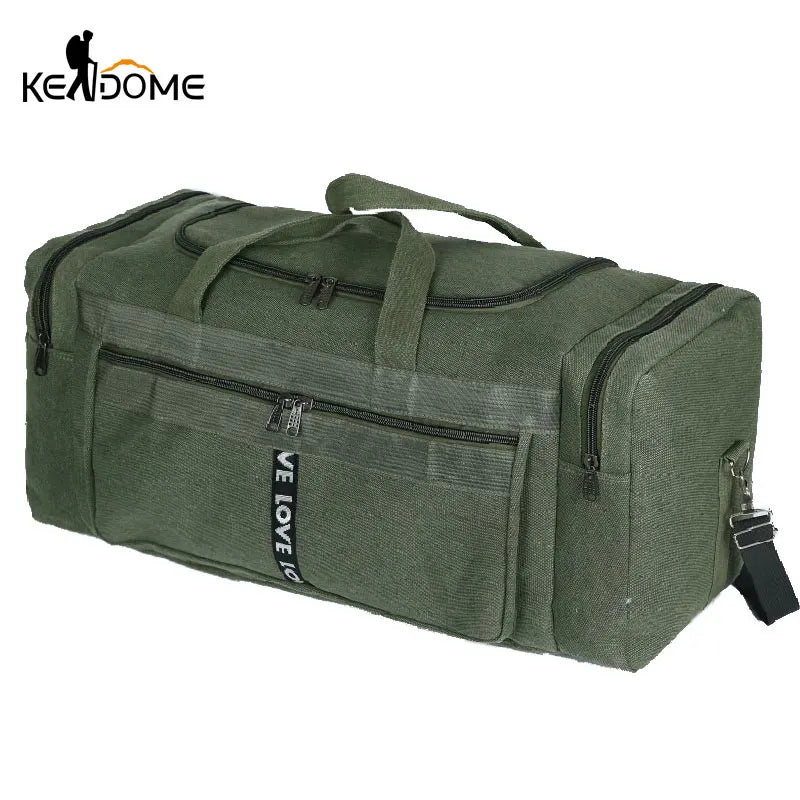 Canvarro TravelDuffel | XL Sporttasche für Männer | Wasserabweisend & Robust | Viel Stauraum für Abenteuer | Ideal für Gym & Reisen