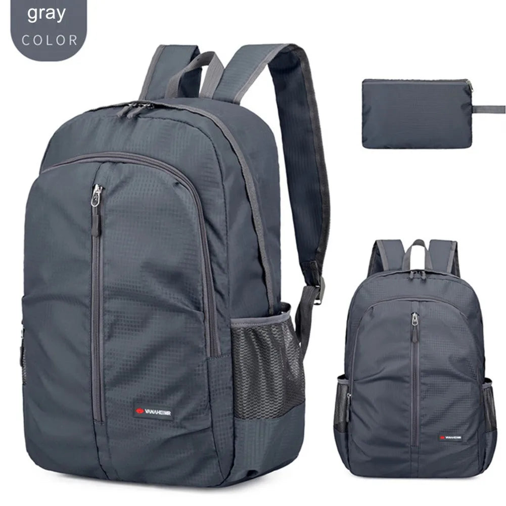 Trekparo | Outdoor-Rucksack | Ultraleicht & Wasserabweisend | Mit Versteckter Diebstahlschutz-Tasche