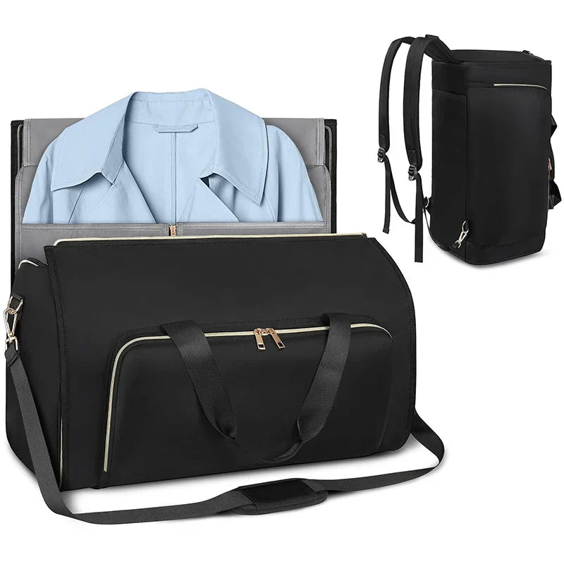 Glissaro TravelPro | 3-in-1 Reisetasche | Kleidersack & Rucksack | 53 L